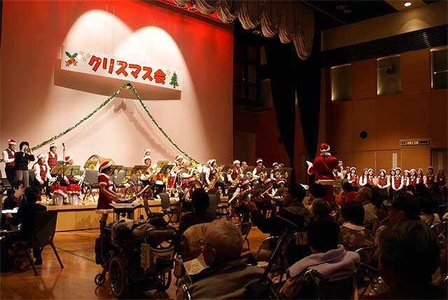 2006年12月10日　千葉市障害者センター　クリスマス会